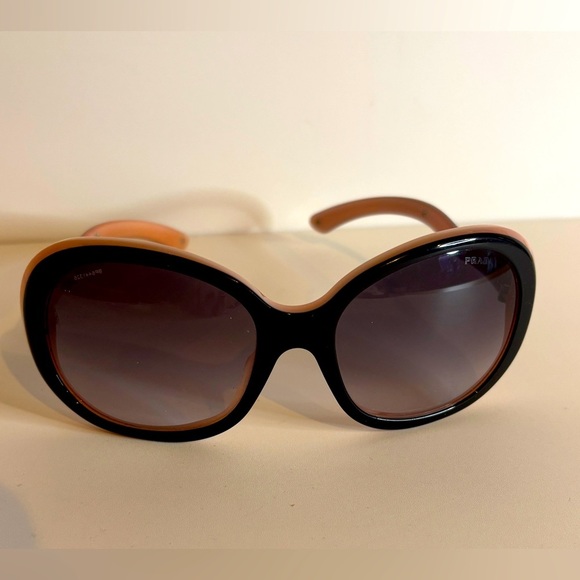 Prada Pink & Black Sunglasses - Picture 1 of 7